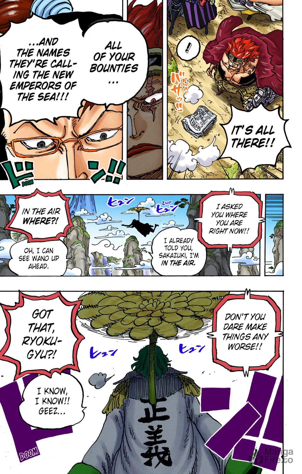 One Piece Digital Colored Chapter 1052 image 15